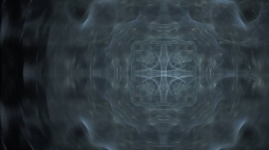 Fantezi kaotik renkli fraktal desen. Soyut Fraktal şekiller. 3D render resimde arka plan veya duvar kağıdı.