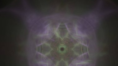 Fantezi kaotik renkli fraktal desen. Soyut Fraktal şekiller. 3D render resimde arka plan veya duvar kağıdı.