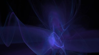 Fantezi kaotik renkli fraktal desen. Soyut Fraktal şekiller. 3D render resimde arka plan veya duvar kağıdı.