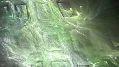 Fantezi kaotik renkli fraktal desen. Soyut Fraktal şekiller. 3D render resimde arka plan veya duvar kağıdı.