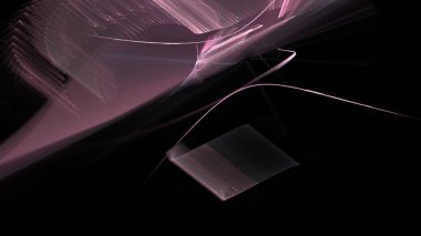 Fantezi kaotik renkli fraktal desen. Soyut Fraktal şekiller. 3D render resimde arka plan veya duvar kağıdı.