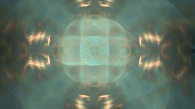 Fantezi kaotik renkli fraktal desen. Soyut Fraktal şekiller. 3D render resimde arka plan veya duvar kağıdı.