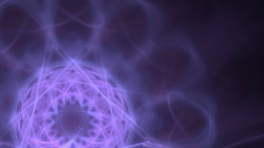 Fantezi kaotik renkli fraktal desen. Soyut Fraktal şekiller. 3D render resimde arka plan veya duvar kağıdı.