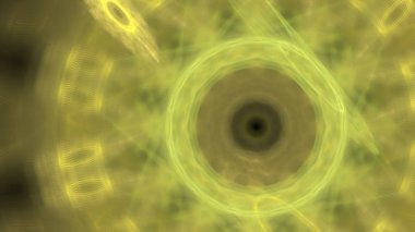 Fantezi kaotik renkli fraktal desen. Soyut Fraktal şekiller. 3D render resimde arka plan veya duvar kağıdı.