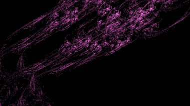 Fantezi kaotik renkli fraktal desen. Soyut Fraktal şekiller. 3D render resimde arka plan veya duvar kağıdı.