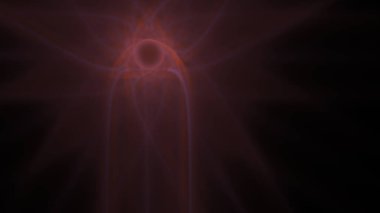 Fantezi kaotik renkli fraktal desen. Soyut Fraktal şekiller. 3D render resimde arka plan veya duvar kağıdı.