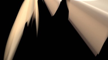 Fantezi kaotik renkli fraktal desen. Soyut Fraktal şekiller. 3D render resimde arka plan veya duvar kağıdı.