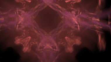 Fantezi kaotik renkli fraktal desen. Soyut Fraktal şekiller. 3D render resimde arka plan veya duvar kağıdı.