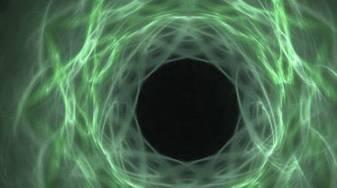 Fantezi kaotik renkli fraktal desen. Soyut Fraktal şekiller. 3D render resimde arka plan veya duvar kağıdı.