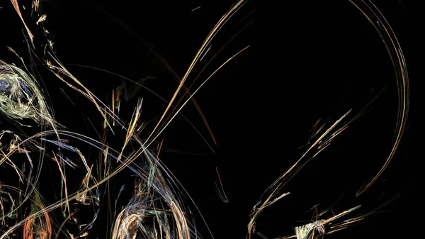 Fantezi kaotik renkli fraktal desen. Soyut Fraktal şekiller. 3D render resimde arka plan veya duvar kağıdı.