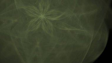 Fantezi kaotik renkli fraktal desen. Soyut Fraktal şekiller. 3D render resimde arka plan veya duvar kağıdı.