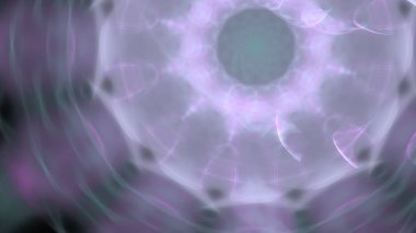 Fantezi kaotik renkli fraktal desen. Soyut Fraktal şekiller. 3D render resimde arka plan veya duvar kağıdı.