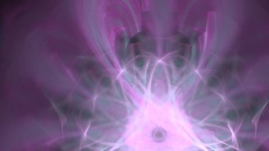 Fantezi kaotik renkli fraktal desen. Soyut Fraktal şekiller. 3D render resimde arka plan veya duvar kağıdı.