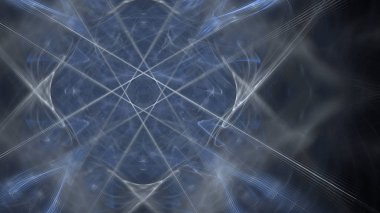 Fantezi kaotik renkli fraktal desen. Soyut Fraktal şekiller. 3D render resimde arka plan veya duvar kağıdı.