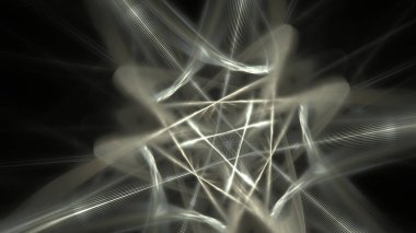 Fantezi kaotik renkli fraktal desen. Soyut Fraktal şekiller. 3D render resimde arka plan veya duvar kağıdı.