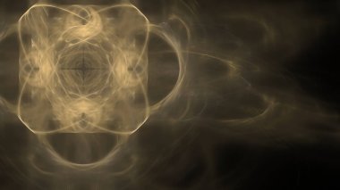 Fantezi kaotik renkli fraktal desen. Soyut Fraktal şekiller. 3D render resimde arka plan veya duvar kağıdı.