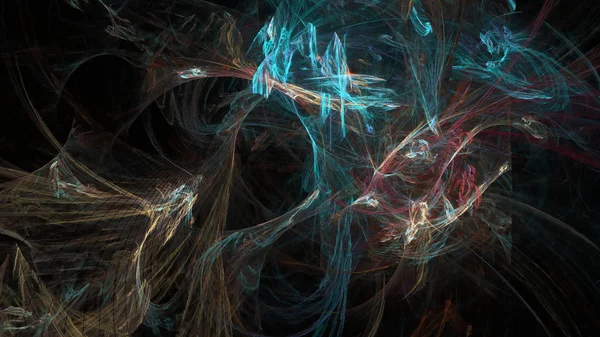 Φαντασία Χαοτική Πολύχρωμο Κλαστικό Μοτίβο Αφηρημένα Σχήματα Κλαστικού Rendering Εικόνα — Φωτογραφία Αρχείου