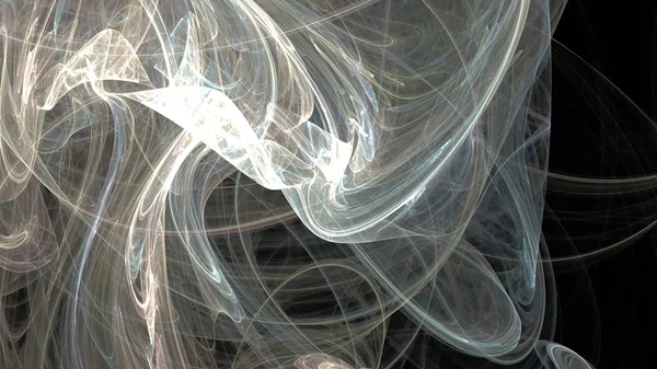 Fantezi kaotik renkli fraktal desen. Soyut Fraktal şekiller. 3D render resimde arka plan veya duvar kağıdı.