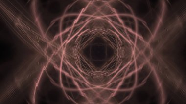 Fantezi kaotik renkli fraktal desen. Soyut Fraktal şekiller. 3D render resimde arka plan veya duvar kağıdı.