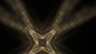 Fantezi kaotik renkli fraktal desen. Soyut Fraktal şekiller. 3D render resimde arka plan veya duvar kağıdı.