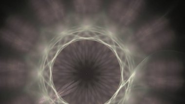 Fantezi kaotik renkli fraktal desen. Soyut Fraktal şekiller. 3D render resimde arka plan veya duvar kağıdı.