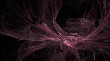 Fantezi kaotik renkli fraktal desen. Soyut Fraktal şekiller. 3D render resimde arka plan veya duvar kağıdı.