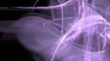 Fantezi kaotik renkli fraktal desen. Soyut Fraktal şekiller. 3D render resimde arka plan veya duvar kağıdı.