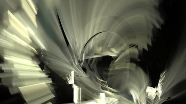 Fantezi kaotik renkli fraktal desen. Soyut Fraktal şekiller. 3D render resimde arka plan veya duvar kağıdı.