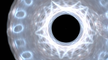 Fantezi kaotik renkli fraktal desen. Soyut Fraktal şekiller. 3D render resimde arka plan veya duvar kağıdı.