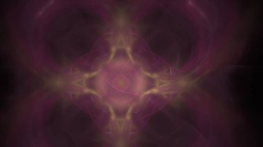 Fantezi kaotik renkli fraktal desen. Soyut Fraktal şekiller. 3D render resimde arka plan veya duvar kağıdı.