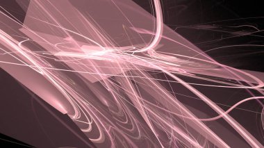 Fantezi kaotik renkli fraktal desen. Soyut Fraktal şekiller. 3D render resimde arka plan veya duvar kağıdı.