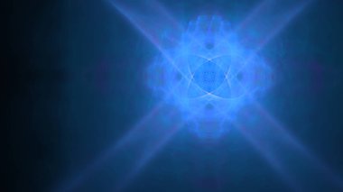 Fantezi kaotik renkli fraktal desen. Soyut Fraktal şekiller. 3D render resimde arka plan veya duvar kağıdı.