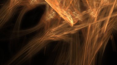 Fantezi kaotik renkli fraktal desen. Soyut Fraktal şekiller. 3D render resimde arka plan veya duvar kağıdı.