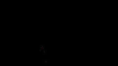 Fantezi kaotik renkli fraktal desen. Soyut Fraktal şekiller. 3D render resimde arka plan veya duvar kağıdı.