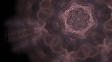 Fantezi kaotik renkli fraktal desen. Soyut Fraktal şekiller. 3D render resimde arka plan veya duvar kağıdı.