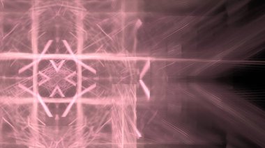 Fantezi kaotik renkli fraktal desen. Soyut Fraktal şekiller. 3D render resimde arka plan veya duvar kağıdı.