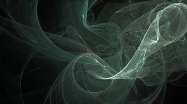 Fantezi kaotik renkli fraktal desen. Soyut Fraktal şekiller. 3D render resimde arka plan veya duvar kağıdı.