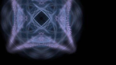 Fantezi kaotik renkli fraktal desen. Soyut Fraktal şekiller. 3D render resimde arka plan veya duvar kağıdı.