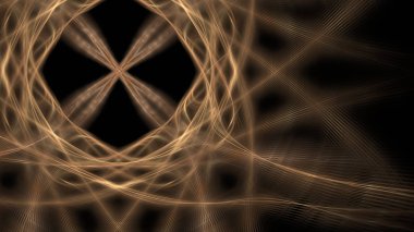 Fantezi kaotik renkli fraktal desen. Soyut Fraktal şekiller. 3D render resimde arka plan veya duvar kağıdı.