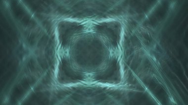 Fantezi kaotik renkli fraktal desen. Soyut Fraktal şekiller. 3D render resimde arka plan veya duvar kağıdı.