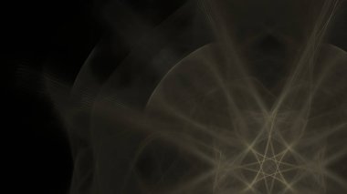 Fantezi kaotik renkli fraktal desen. Soyut Fraktal şekiller. 3D render resimde arka plan veya duvar kağıdı.