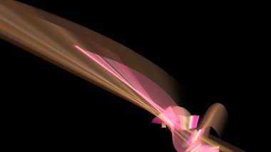 Fantezi kaotik renkli fraktal desen. Soyut Fraktal şekiller. 3D render resimde arka plan veya duvar kağıdı.