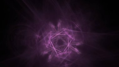 Fantezi kaotik renkli fraktal desen. Soyut Fraktal şekiller. 3D render resimde arka plan veya duvar kağıdı.