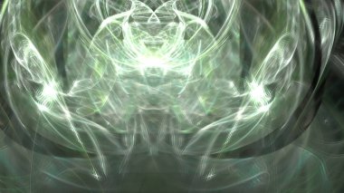 Fantezi kaotik renkli fraktal desen. Soyut Fraktal şekiller. 3D render resimde arka plan veya duvar kağıdı.