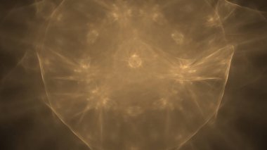 Fantezi kaotik renkli fraktal desen. Soyut Fraktal şekiller. 3D render resimde arka plan veya duvar kağıdı.