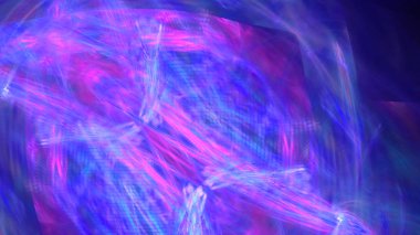 Fantezi kaotik renkli fraktal desen. Soyut Fraktal şekiller. 3D render resimde arka plan veya duvar kağıdı.