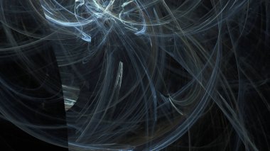 Fantezi kaotik renkli fraktal desen. Soyut Fraktal şekiller. 3D render resimde arka plan veya duvar kağıdı.