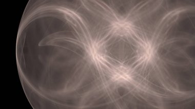 Fantezi kaotik renkli fraktal desen. Soyut Fraktal şekiller. 3D render resimde arka plan veya duvar kağıdı.