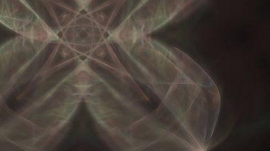 Fantezi kaotik renkli fraktal desen. Soyut Fraktal şekiller. 3D render resimde arka plan veya duvar kağıdı.