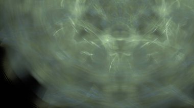 Fantezi kaotik renkli fraktal desen. Soyut Fraktal şekiller. 3D render resimde arka plan veya duvar kağıdı.